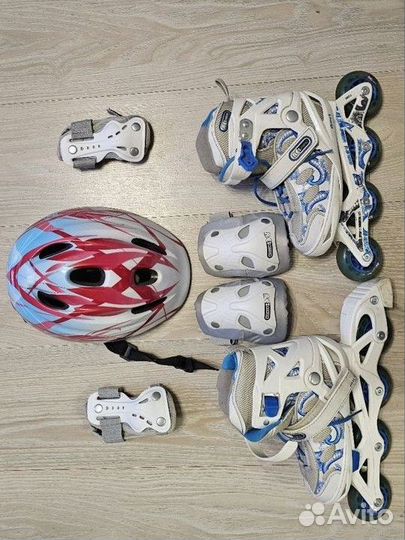 Ролики, шлем и защита