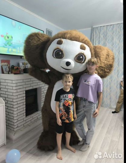 Живая открытка, ростовая кукла