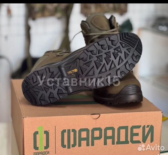 Ботинки демисезонные фарадей 1085