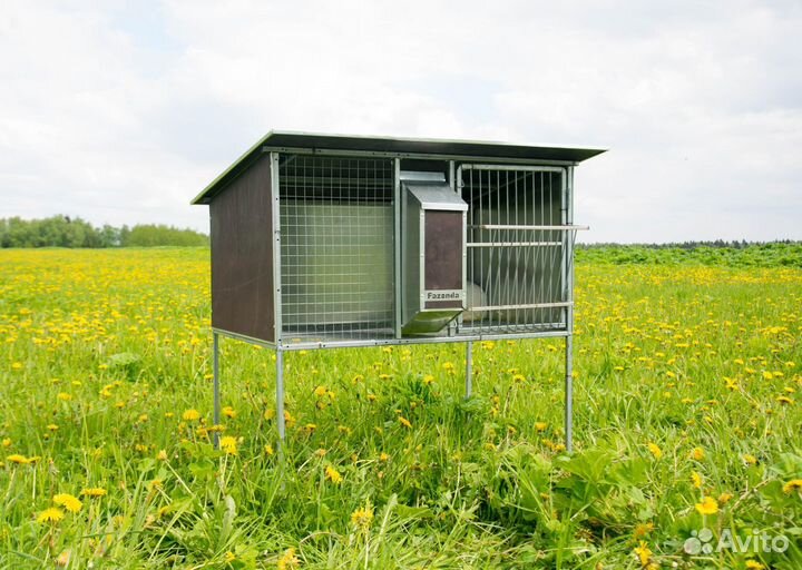 Домик для кроликов Фазенда