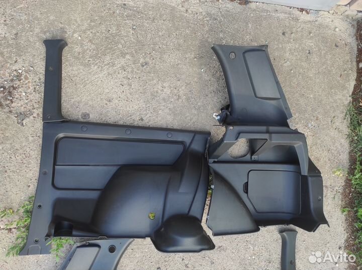 Обшивки задней части кузова Нива Урбан 2020г ABS