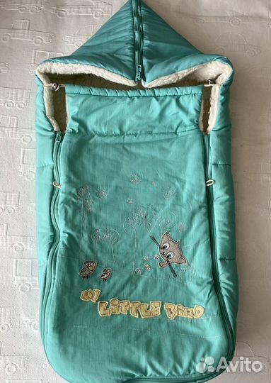 Зимний конверт в коляску