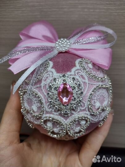 Елочные игрушки ручной работы