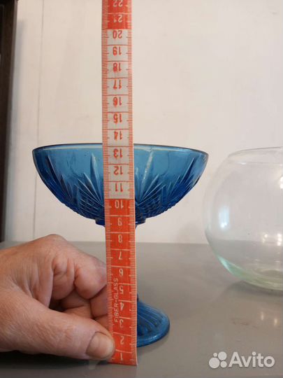 Вазочка для варенья на ножке довоенных времён1940