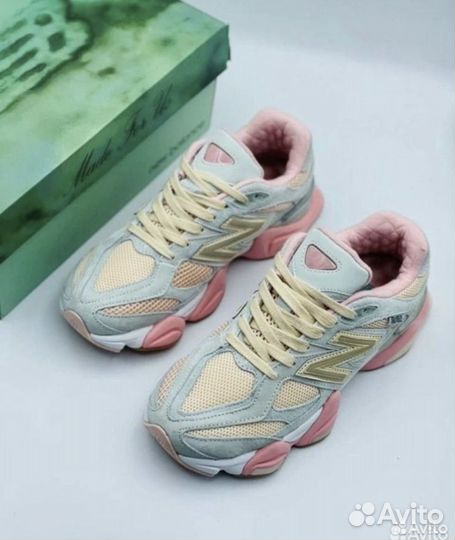 Кроссовки New Balance 9060 розовые