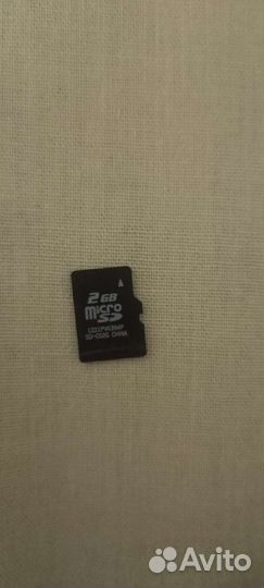 Карта памяти MicroSD 2GB