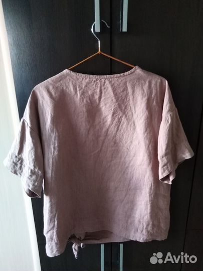 Блузка лен 50 размер
