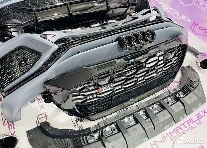 Обвес на audi Q8 в стиле RS Q8 в сборе