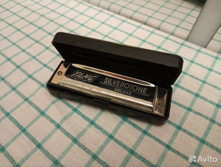 Губная гармошка silvertone deluxe yang yh1020