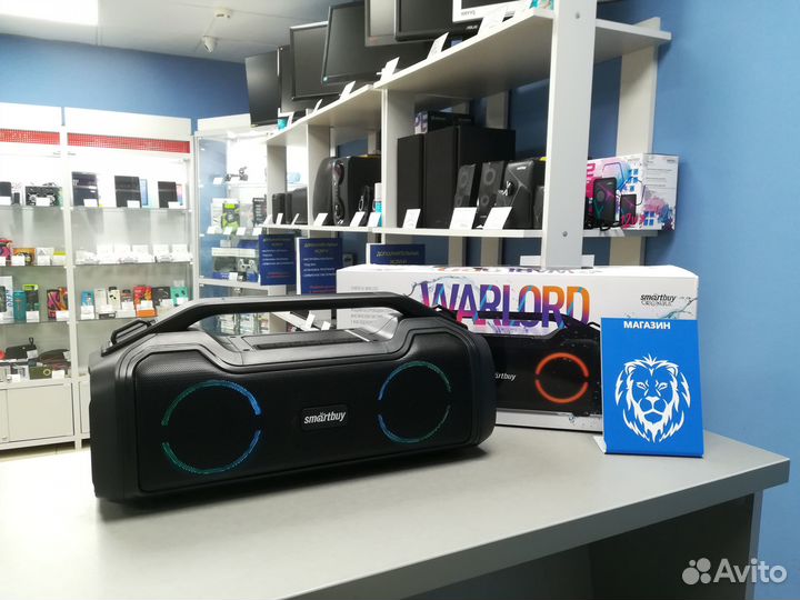 Портативная колонка Smartbuy 80 Вт новая