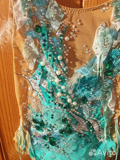 Купальник для художественной гимнастики на малышку