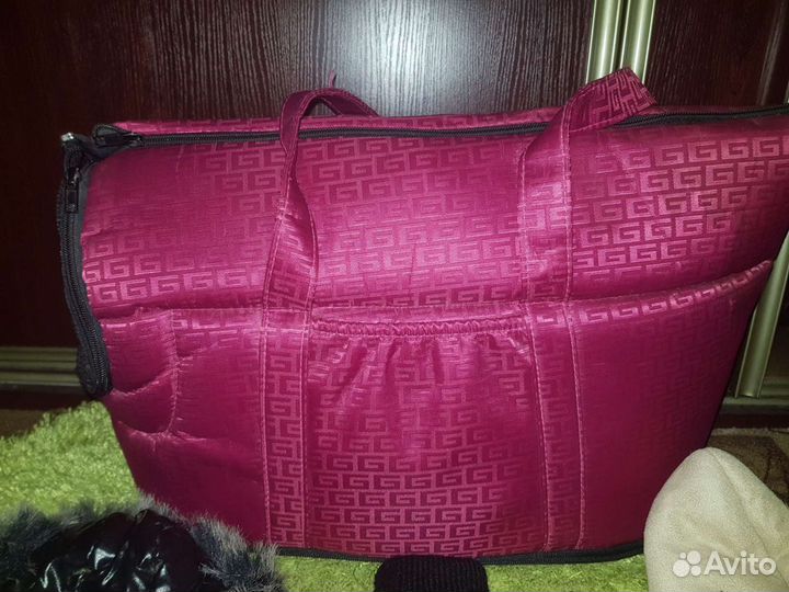Переноска,рулетка,одежда для собаки