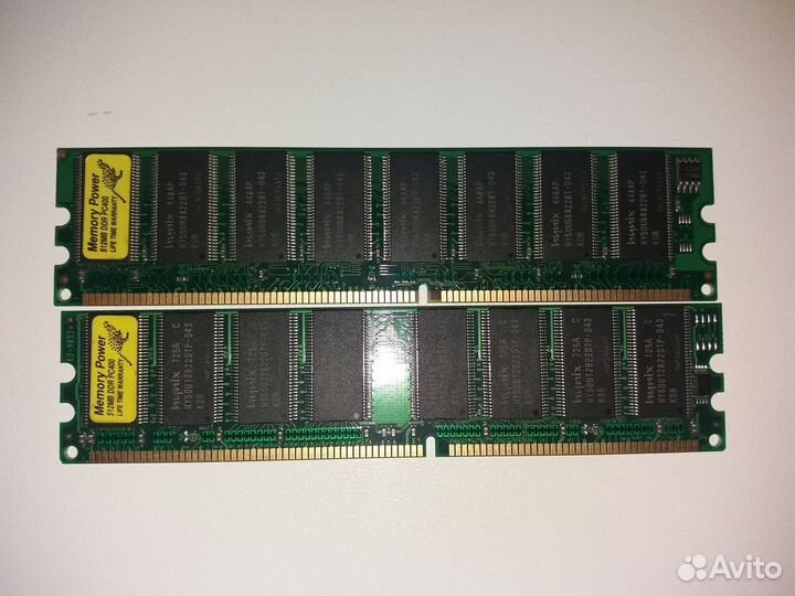 Оперативная память DDR-1,DDR-2,DDR-3