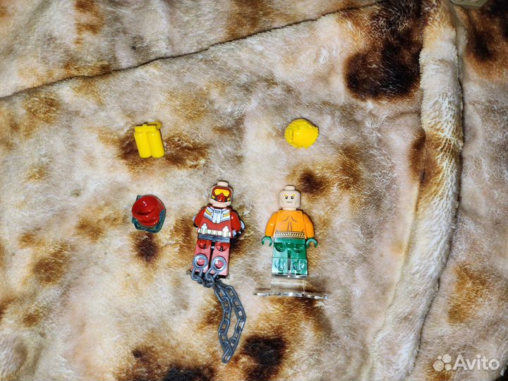 Lego Глубоководная атака Чёрной Манты 76027 -части