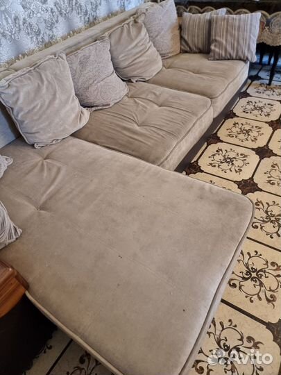 Большой угловой диван раскладной бу