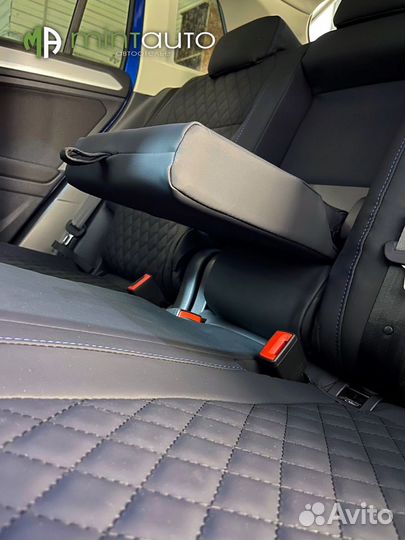 Чехлы уровня перетяжки на VW Tiguan 2