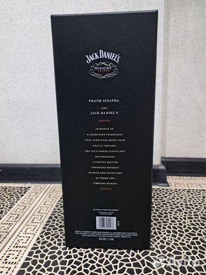 Jack Daniel's коробка пустая 1л элитного виски