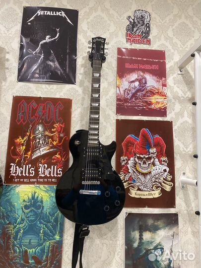 Электрогитара les paul