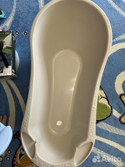 Ванночка для купания с горкой