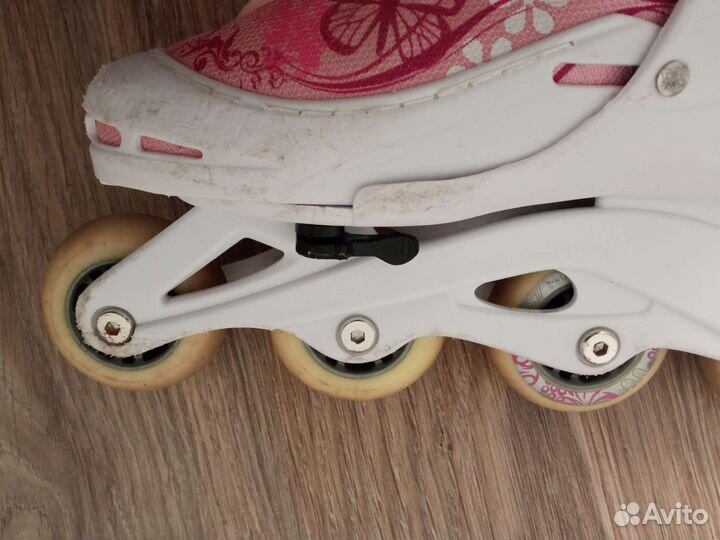 Роликовые коньки детские раздвижные