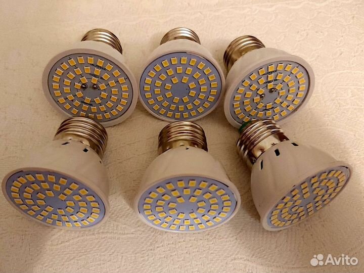 Светодиодные лампы 6шт/лот