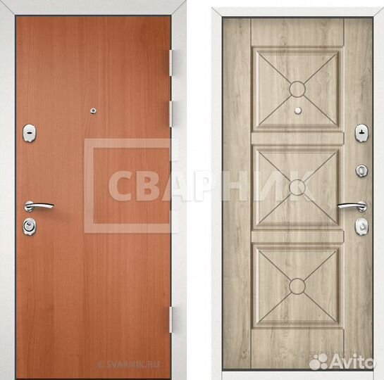 Входная дверь в дом. Установка. Бесплатный замер