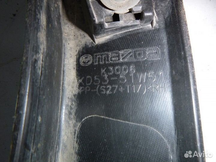 Накладка заднего крыла правого mazda CX 5 2012-201