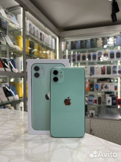 iPhone 11 256gb бу green