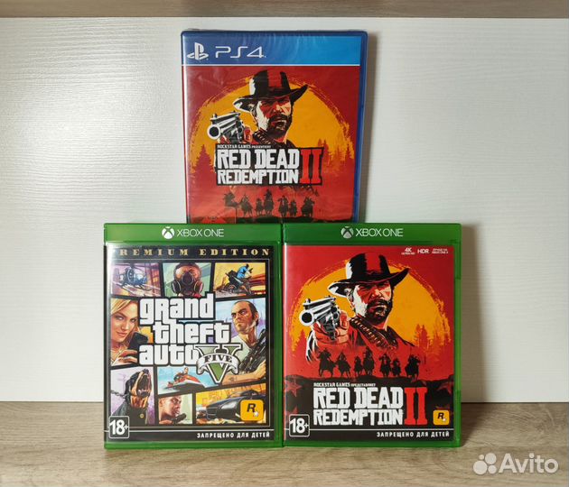 Игры на xbox / ps4. rockstar games