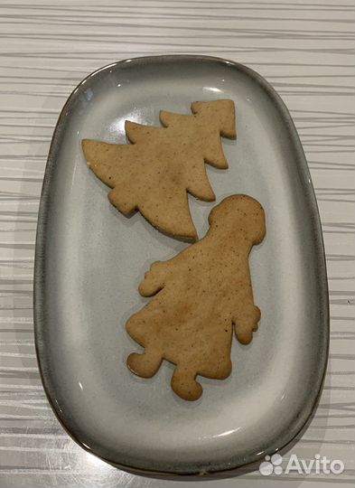 Форма вырубка для выпечки печенья «Дед Мороз»