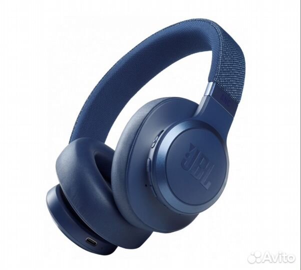 Беспроводные наушники JBL Live 660NC Синие