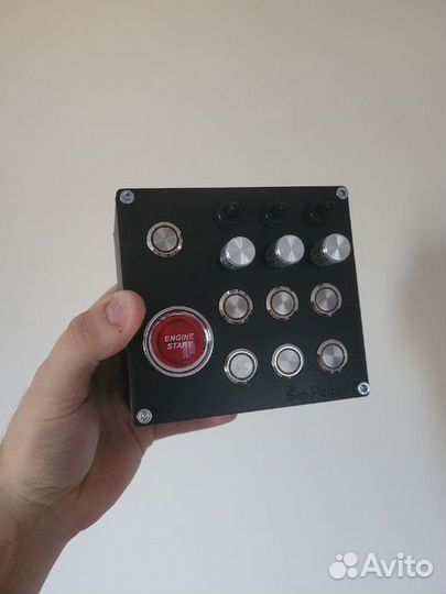Buttonbox для симрейсинга