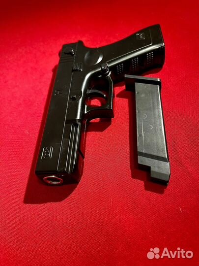 Металлический детский пистолет 