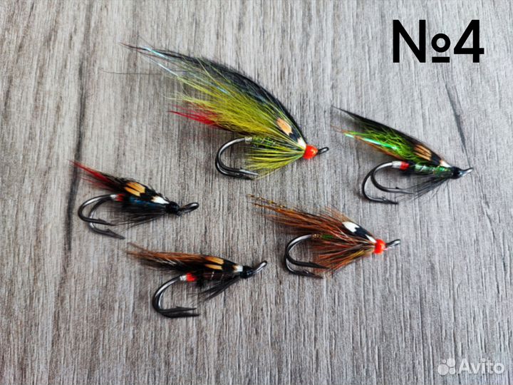 Мухи лососёвые