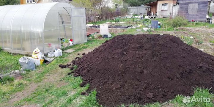 Земля чёрная, грунт плодородный