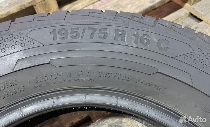 Continental ContiVanContact 100 195/75 R16C