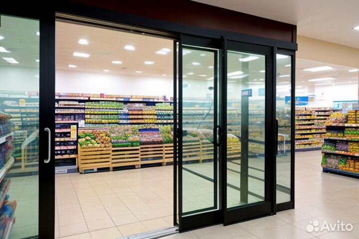 Двери раздвижные стеклянные сборка за 34-48 ч