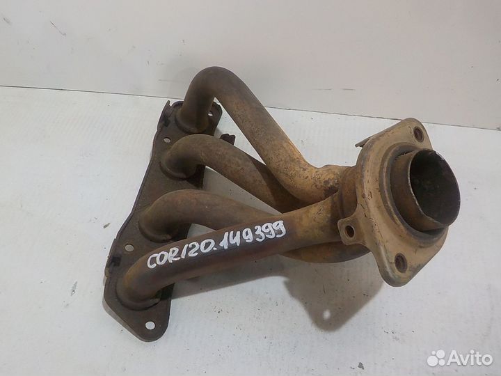 Коллектор выпускной Toyota corolla 120