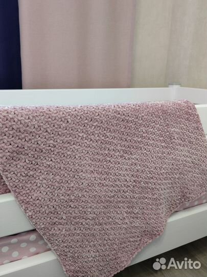 Плед детский плюшевый