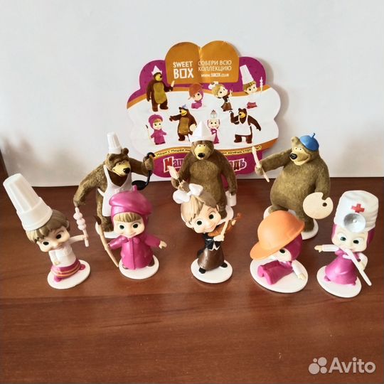 Свит бокс Маша и медведь, мышата, 44 котенка