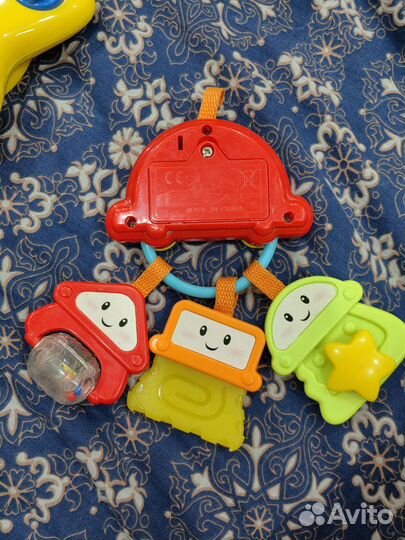 Погремушка - подвеска машинка