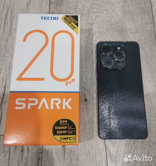 TECNO Spark 20 Pro, 8/256 ГБ