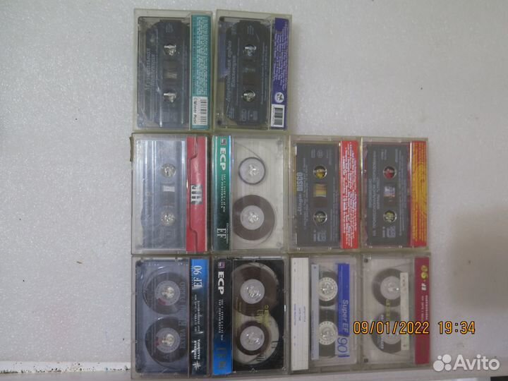 Аудиокассеты одним лотом