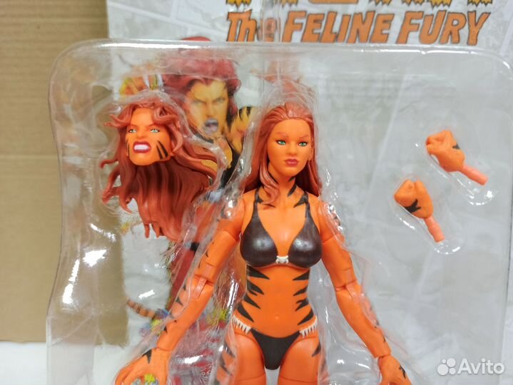 Фигурка Marvel Legends Retro Collection Tigra бу