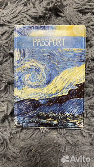 Обложка для паспорта Ван Гог