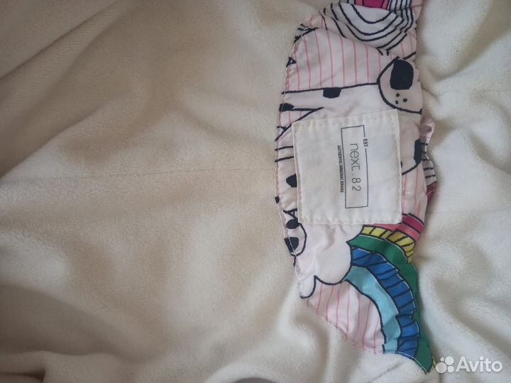 Теплый демисезонный комбез 74р