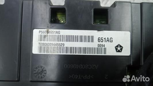 Щиток приборов jeep cherokee KL (1BA03IT01)