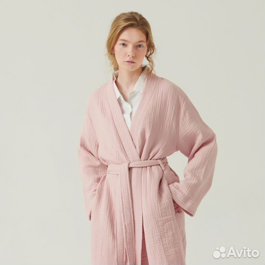 Халат кимоно из хлопка