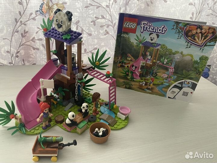 Lego friends домик панд