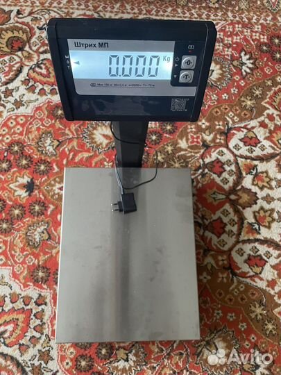 Весы электронные платформенные